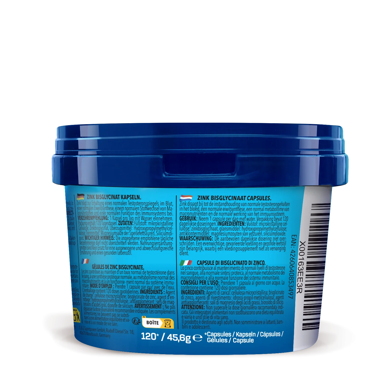 2 x Zinc Bisglycinate (je 120 Kapseln) - Image 3