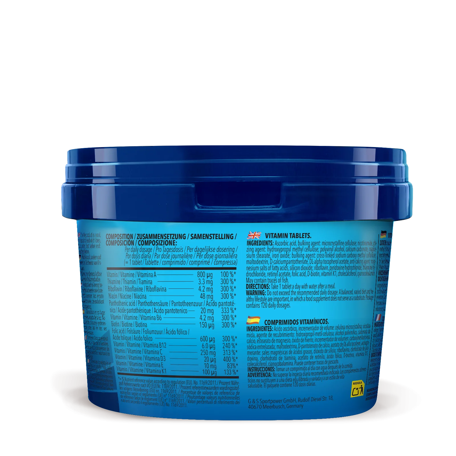 3 x Vitamin A-Z (je 120 Tabletten) - Image 3