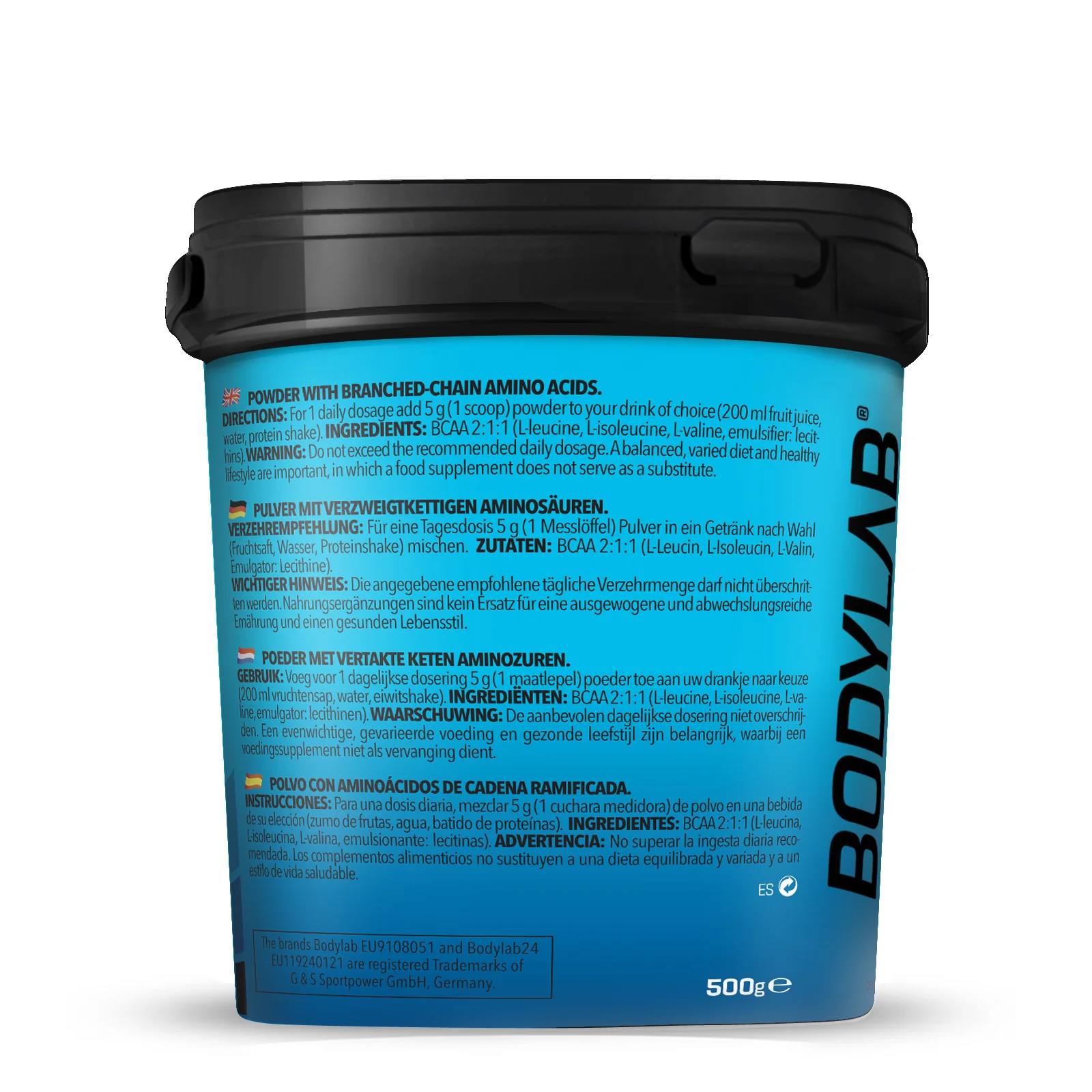 BCAA Powder (500g) - Image 3