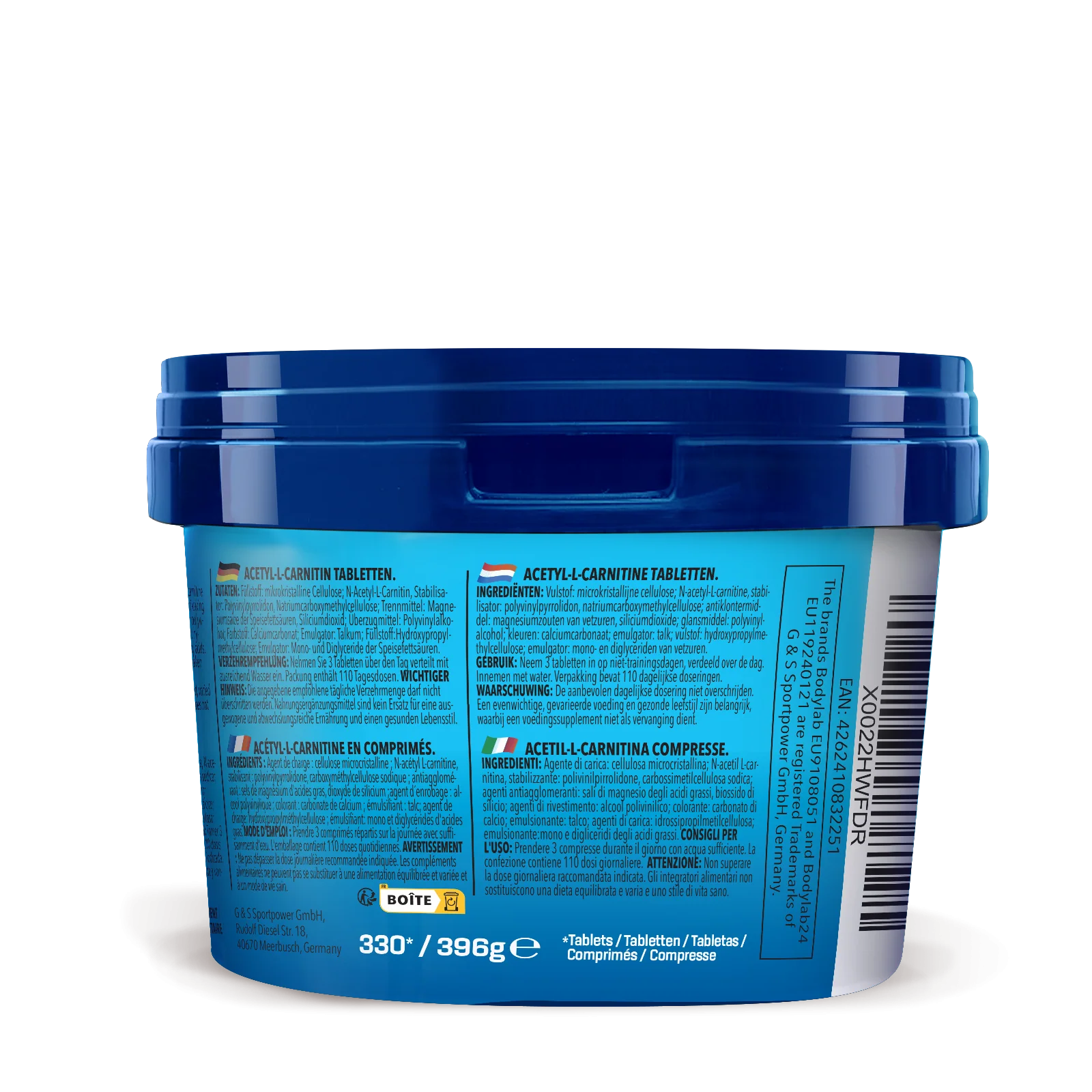 BIG PACK Acetyl L-Carnitine (330 Tabletten) - Image 3