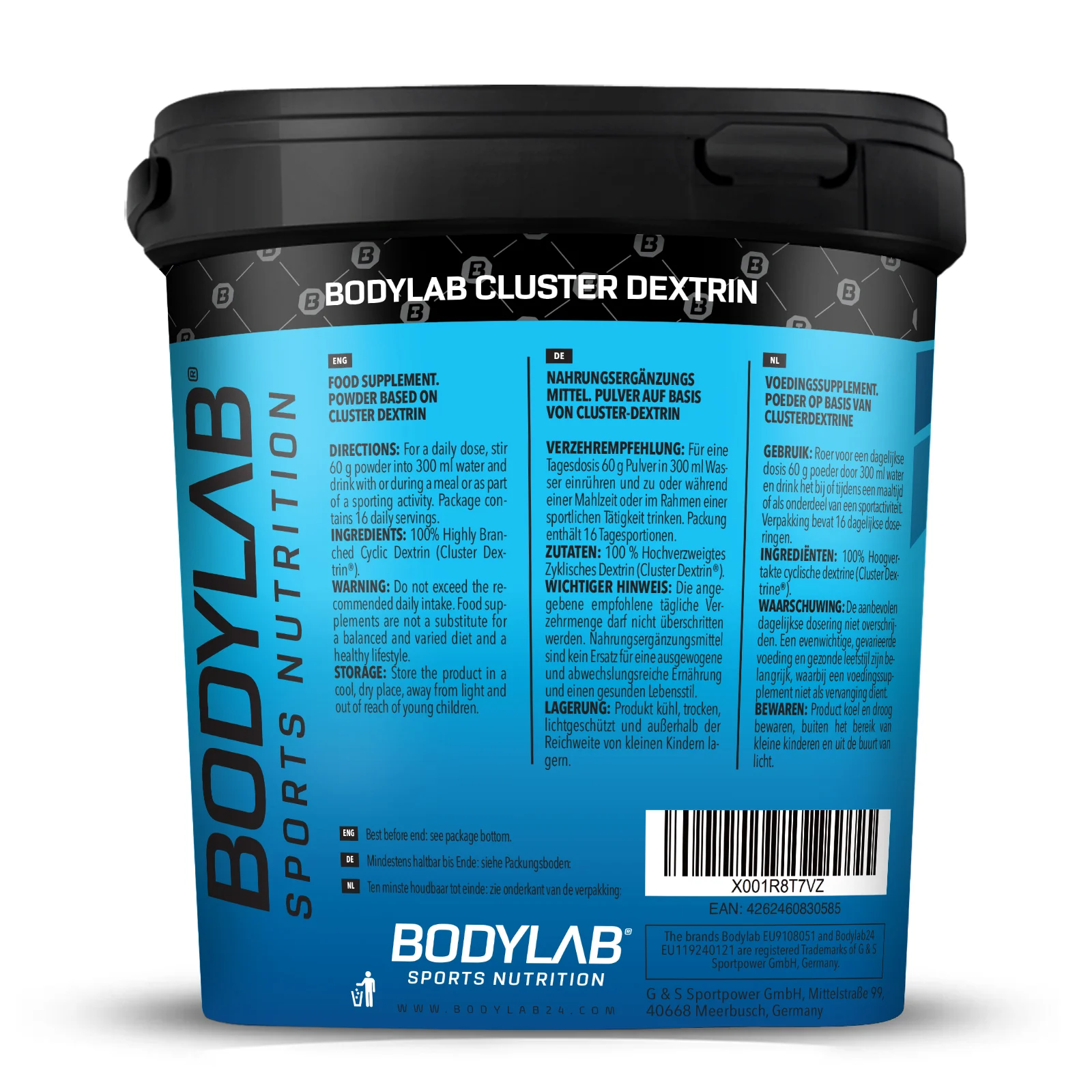 Cluster Dextrin - 100% highly branched cyclic Dextrin (1000g) - Image 3