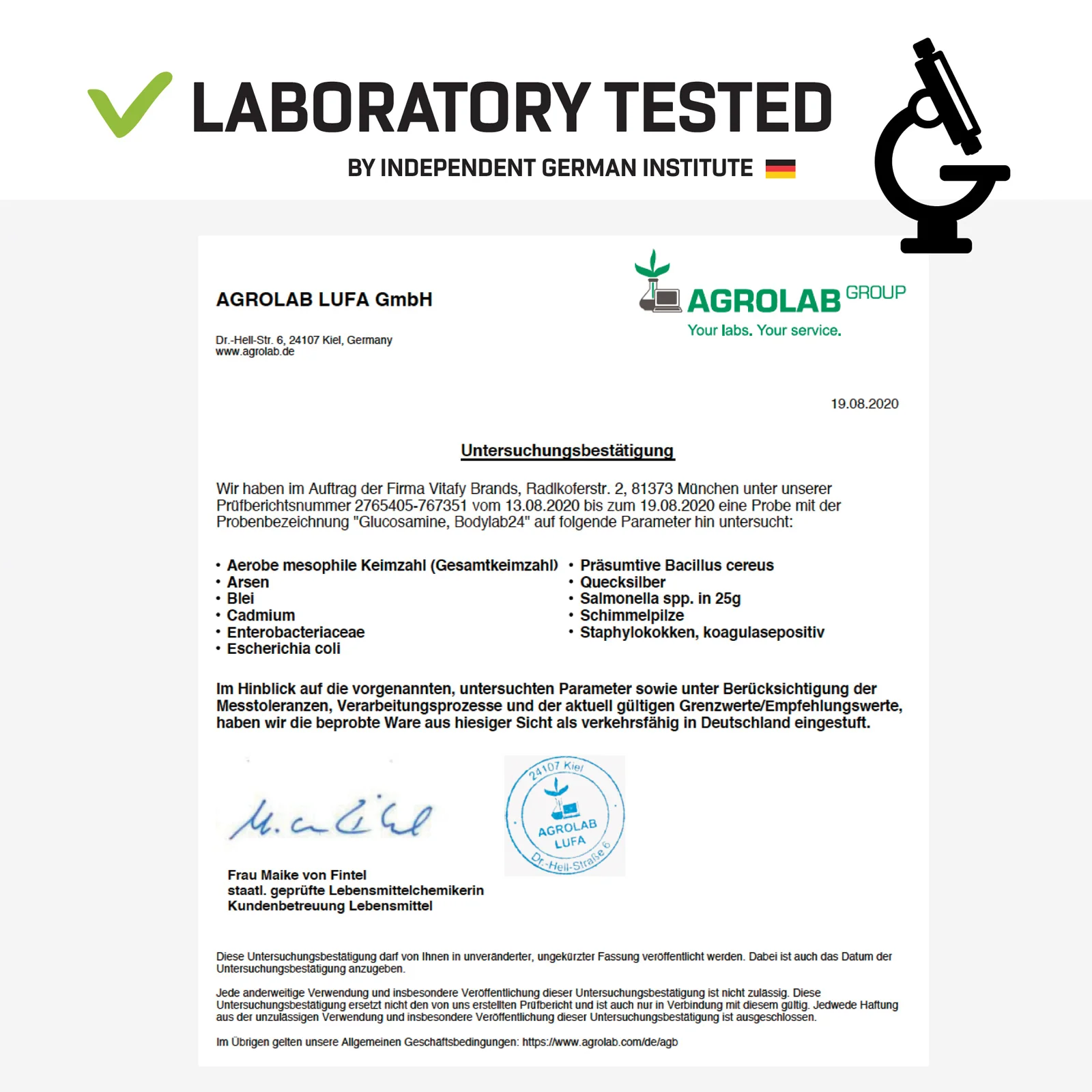 Glucosamine (120 Tabletten) - Image 3