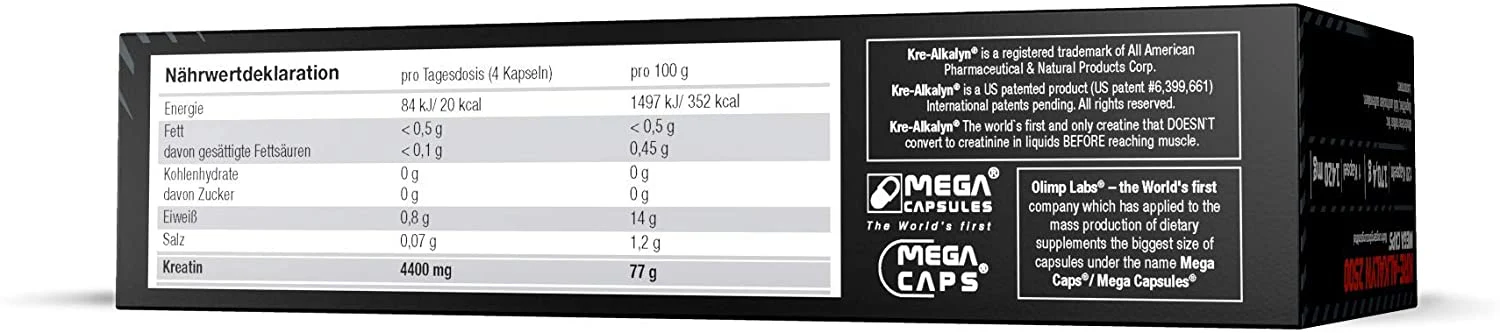 Kre Alkalyn 2500 Mega Caps (120 Kapseln) - Image 3