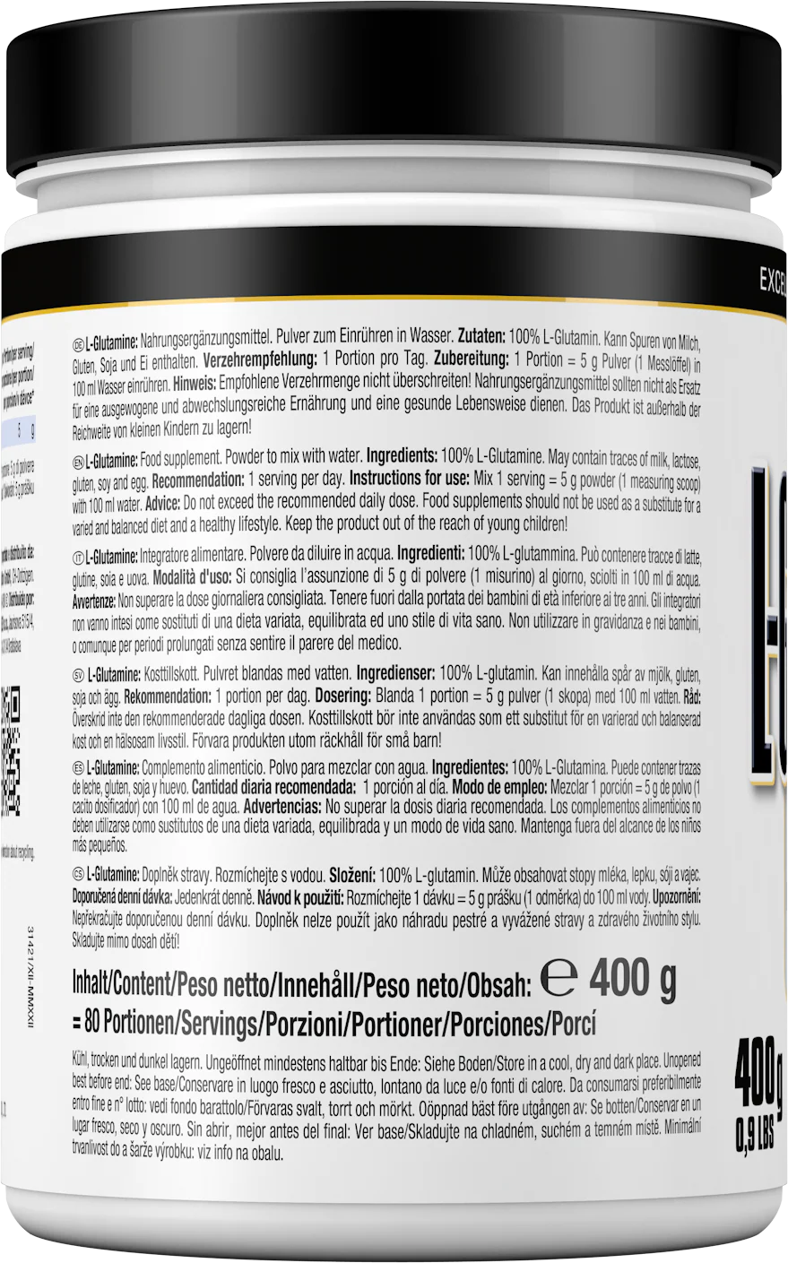 L-Glutamine (400g) - Image 3