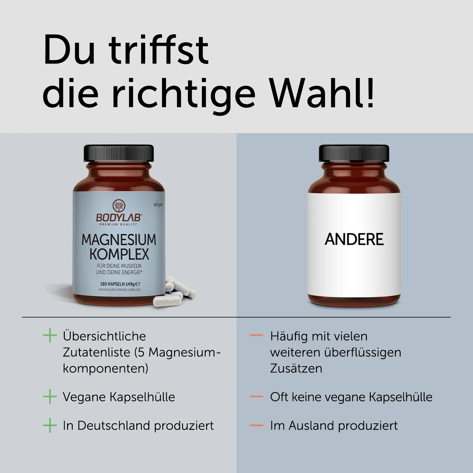 Magnesium Komplex (180 Kapseln) - Image 3