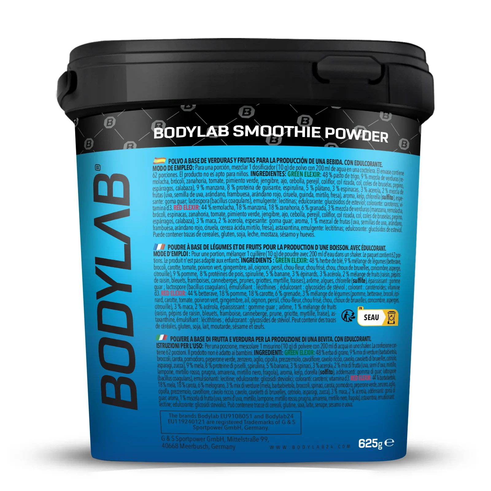 Smoothie Powder Red Elixir (625g) - Image 3