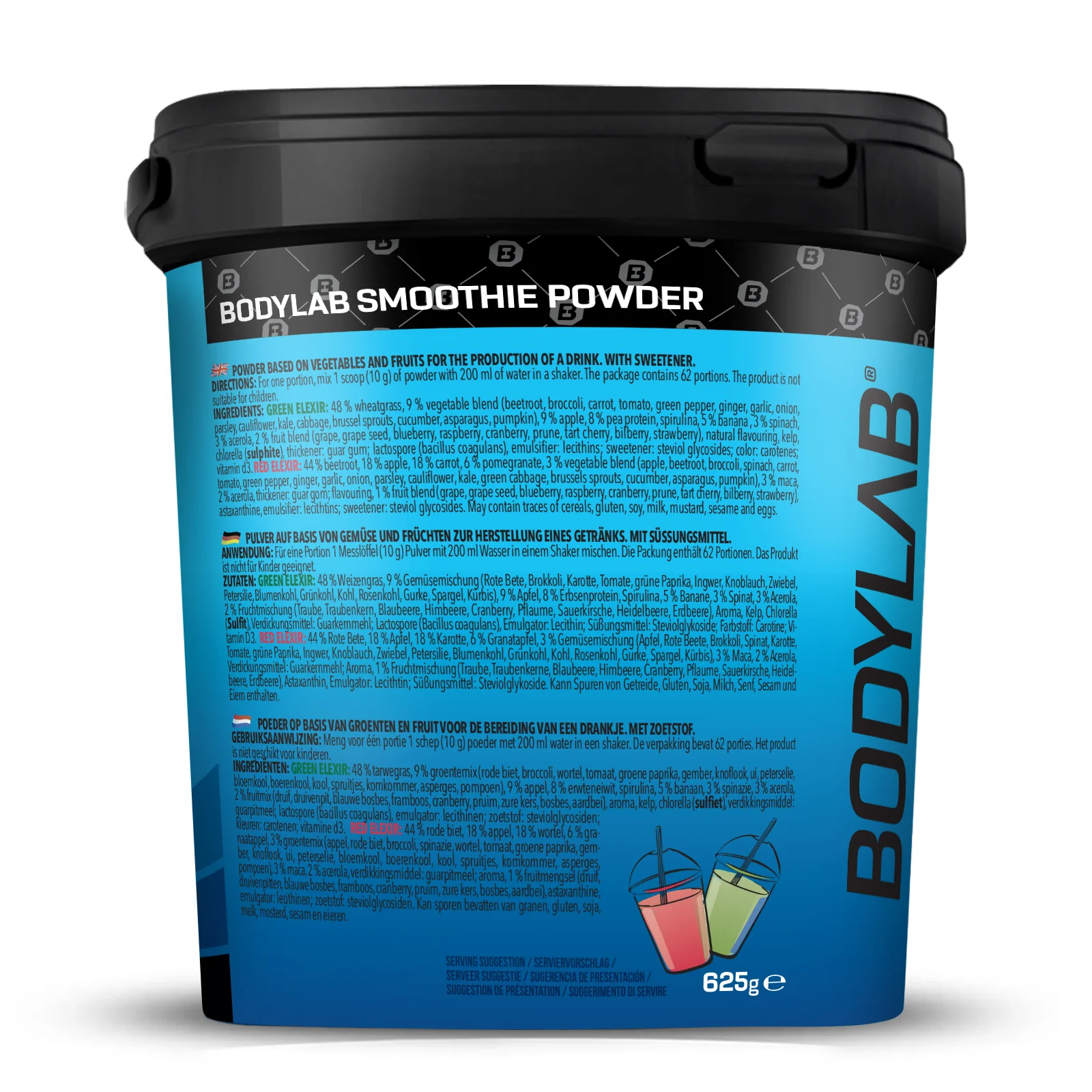 Smoothie Powder Red Elixir (625g) - Image 4