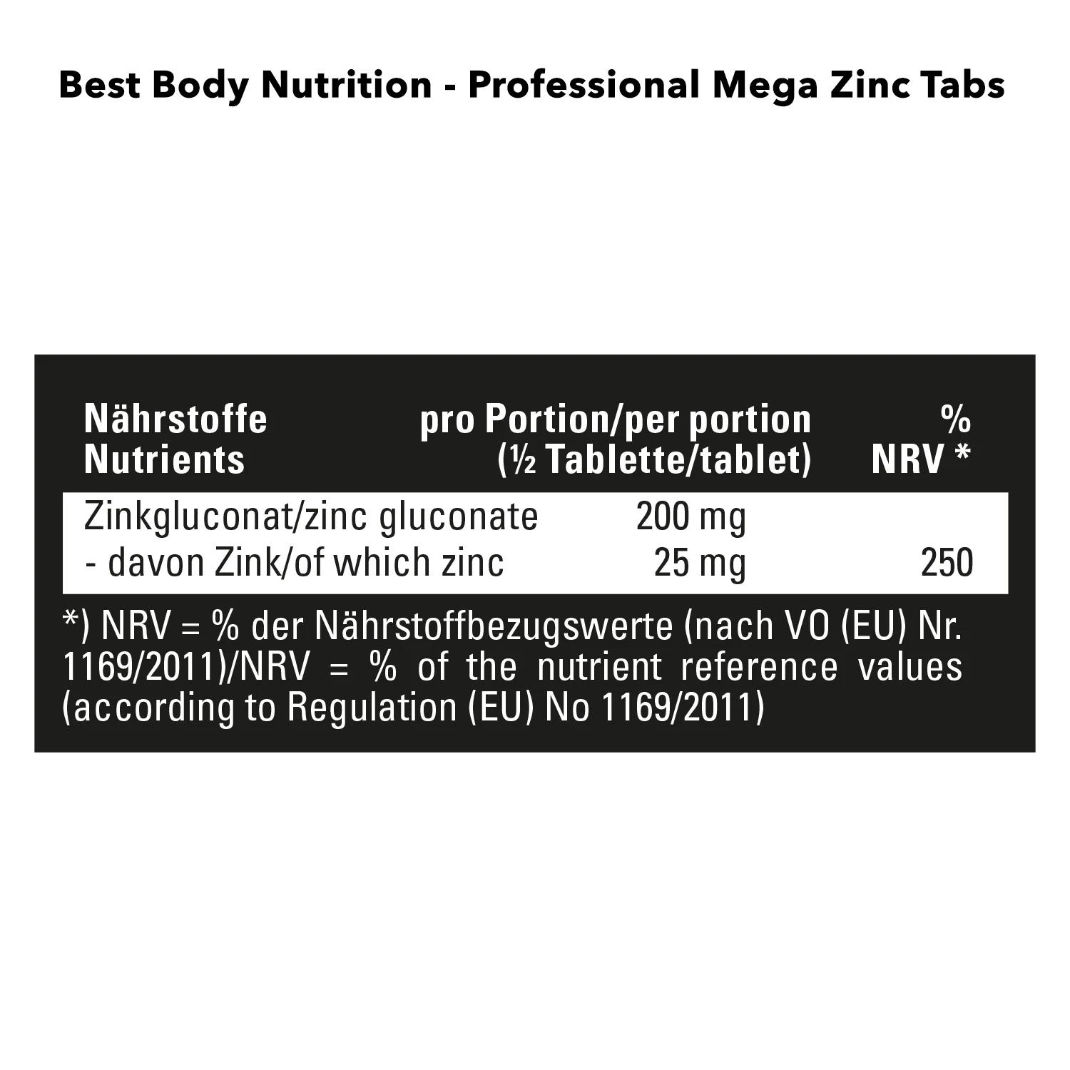 Zinc Tabs (150 Tabletten) - Image 3